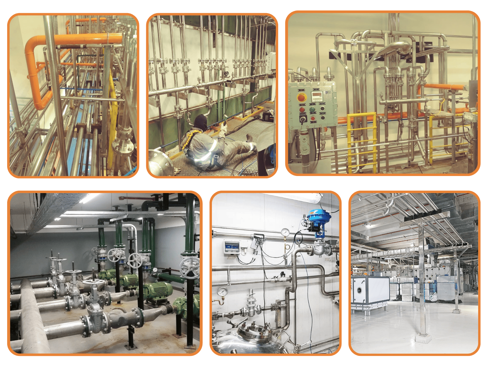 projetos da linha black utilidades aço inox. Tubulações industriais desenvolvidas em aço inox